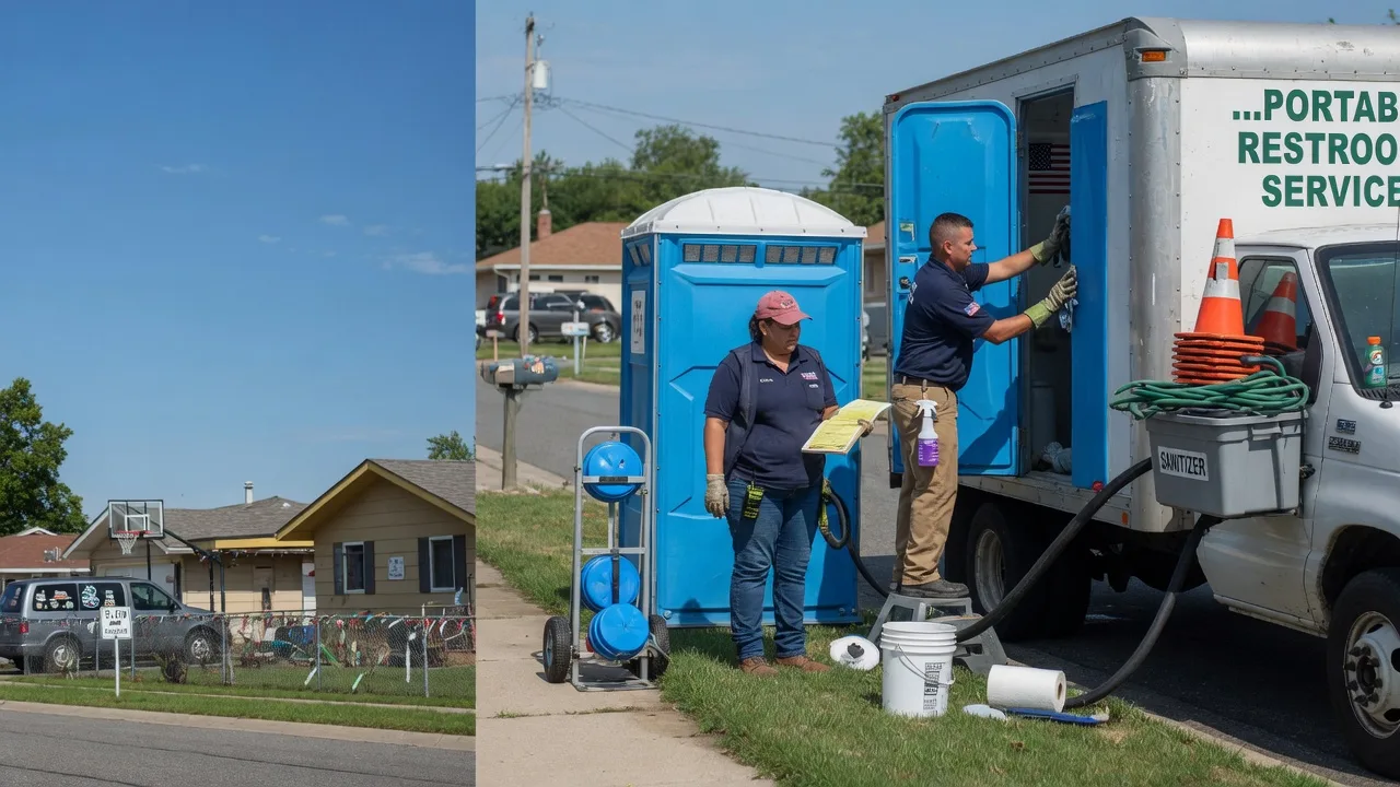 Porta Potty Rental in Jamesport, MO near me